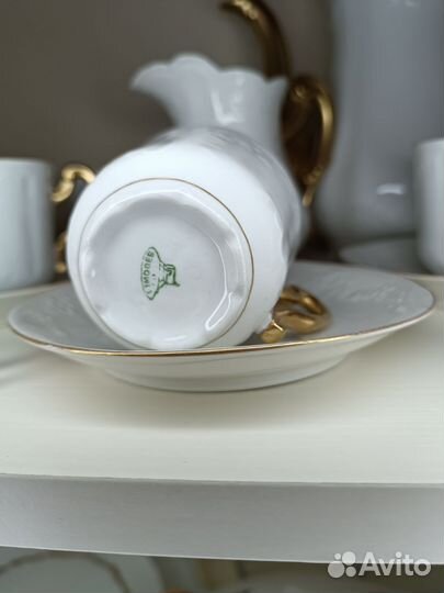 Кофейный сервиз Limoges на 10 персон