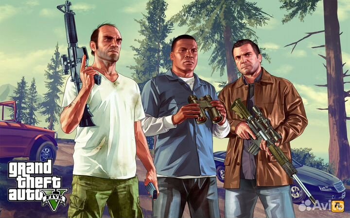 Grand Theft Auto 5 на Xbox цифровой ключ