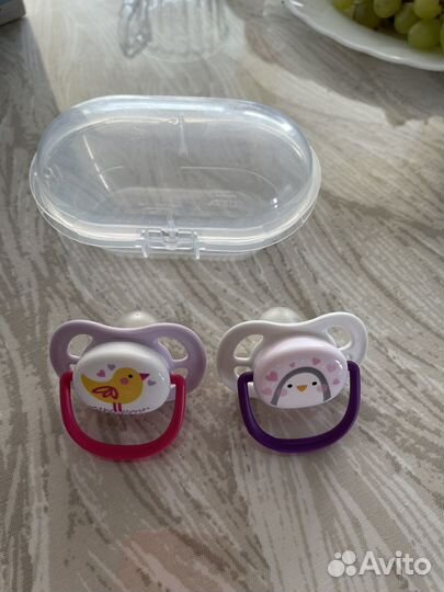 Соска пустышка avent 0 6