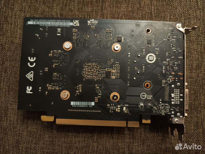 MSI GTX 1650 Ventus XS OC 4gb