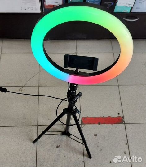 Кольцевая светодиодная лампа RGB MJ 26