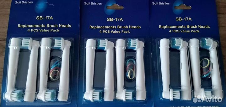 Насадки зубных щёток