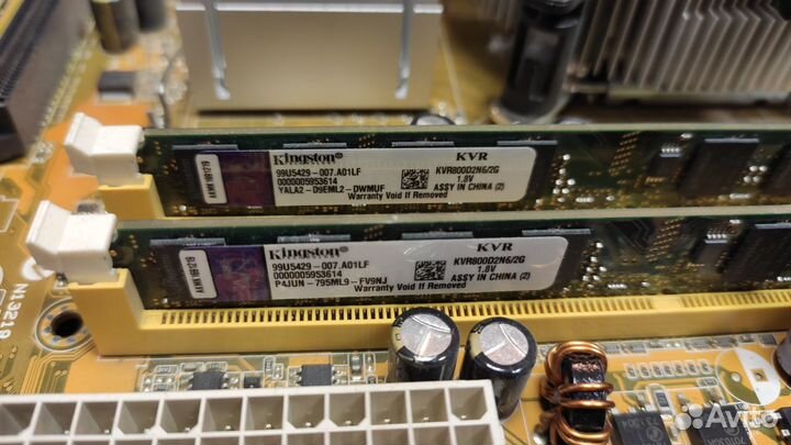 Связка P5KPL-VM + core 2 duo e4500 + 4Gb