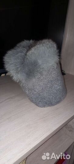 Шапка женская вязаная