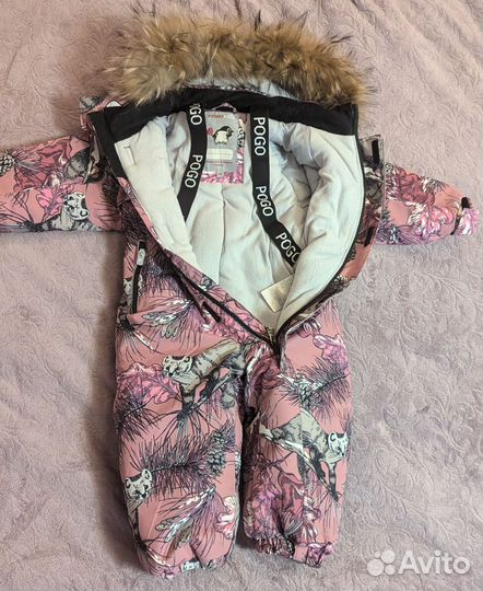Зимний комбинезон pogo kids 86+6