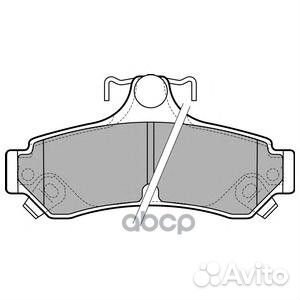 LP2700 Комплект тормозных колодок, дисковый тор