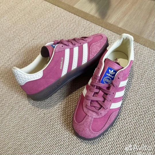 Adidas gazelle indoor pink cloud white