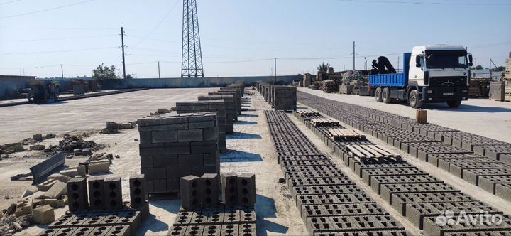 Отсевно-керамзитовый блок