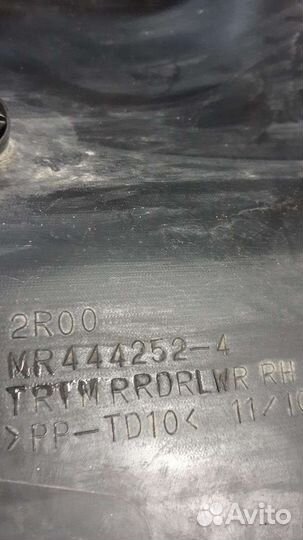 Mitsubishi lancer 9 обшивка двери задняя правая