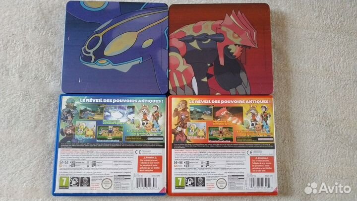 3DS: Pokemon Omega Ruby / Alpha Sapphire Steelbook