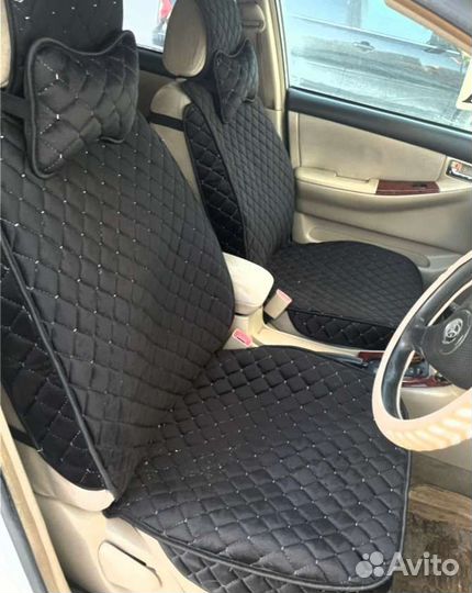 Чехлы-накидки Велюр. Цвет строчки на выбор