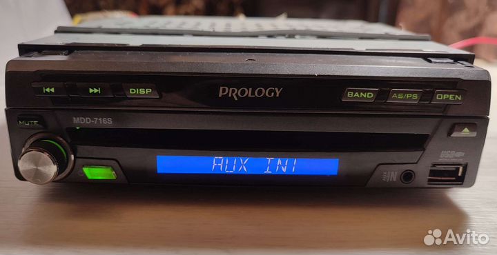 Автомагнитола 1din Prology MDD-716S