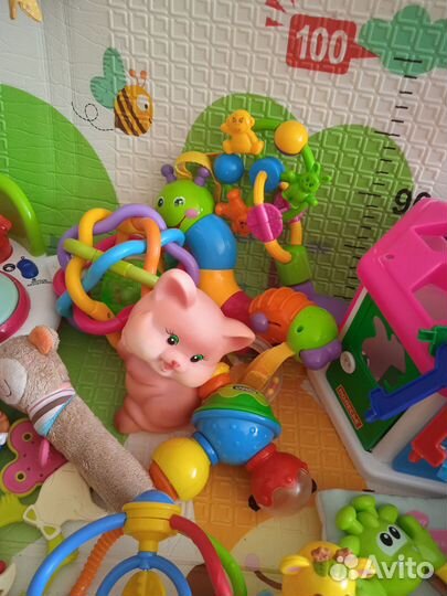 Большой пакет развивающих игрушек