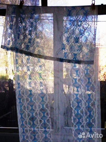 Тюль на большую комнату