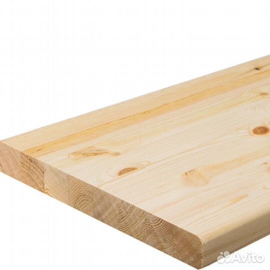 Подоконная доска цельнолам. 40 х 180 х 1300 мм хво