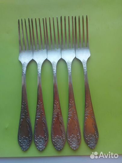 Вилки столовые мельхиоровые СССР