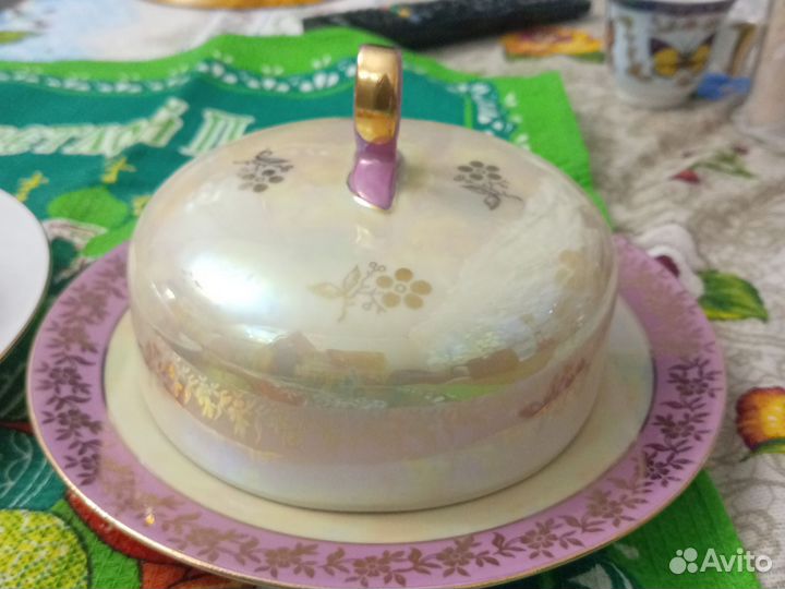 Масленка фарфор гдр