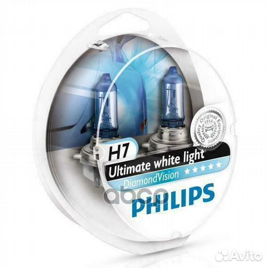 Комплект ламп 12V H7 55W PX26d Dimond Vision 12