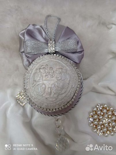 Шар новогодний. Ручная работа