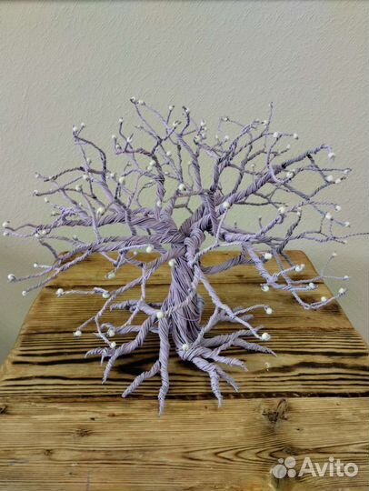 Декоротивное дерево из проволоки