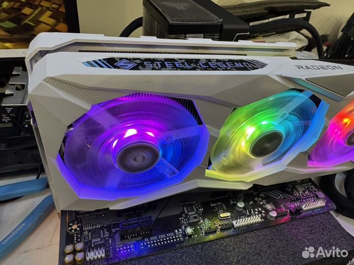 Видеокарта ASRock RX 7800 XT Steel Legend