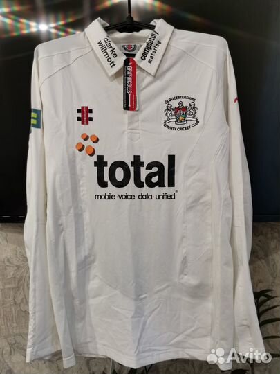 Оригинальное Cricket Jersey,Gloucestershire County