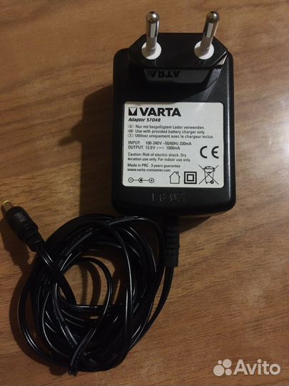 Зарядное устройство varta модель 57048