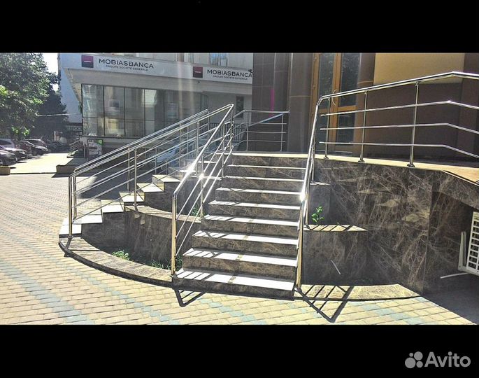 Перила для лестниц из нержавеющей стали