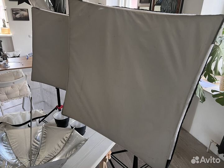 Комплект студийного света 300дж х3 guangbao