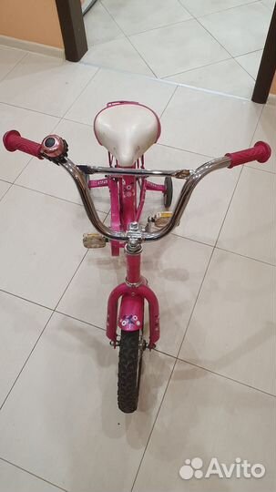 Детский велосипед 14 дюймов Stels для девочки 3-6