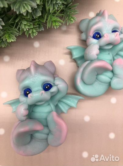 Мыло ручной работы дракоша