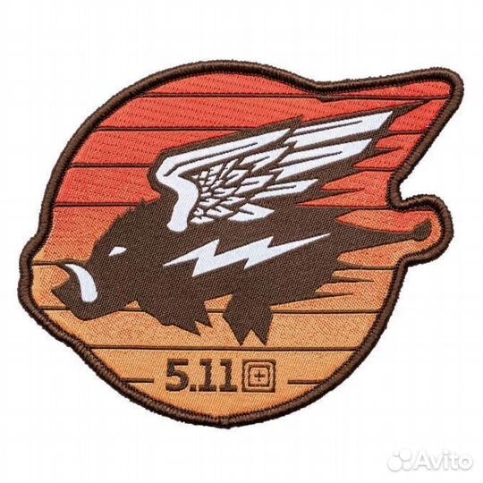 Патч нашивка 5.11 Flying Hog Patch (81821)