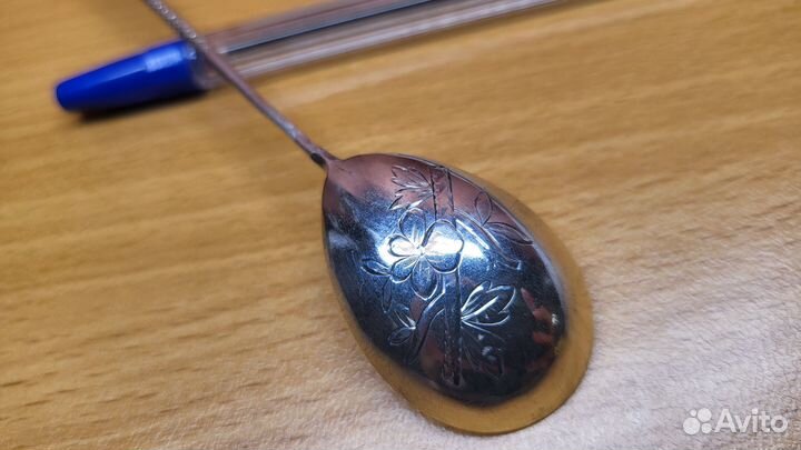 Серебряная ложка 84 проба царская