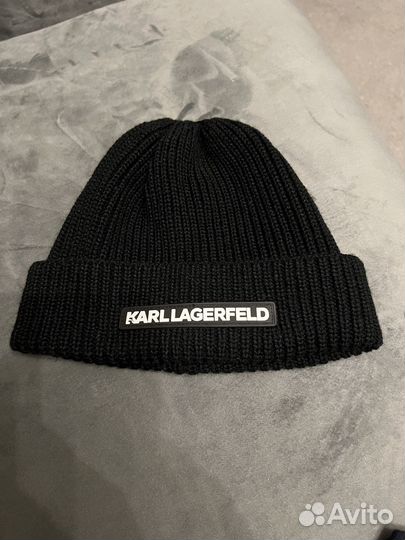 Karl lagerfeld шапка мужская