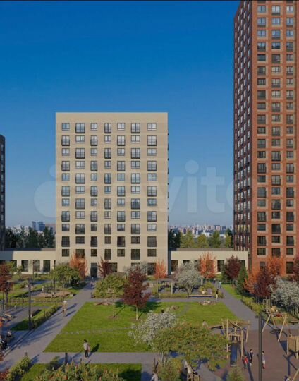 1-к. квартира, 52 м², 4/14 эт.