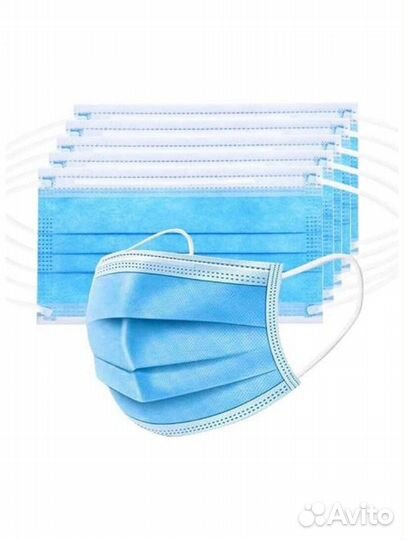 Маска одноразовая медицинская
