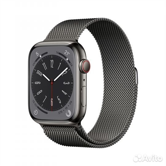 Новый ремешок Apple Graphite Milanese Loop