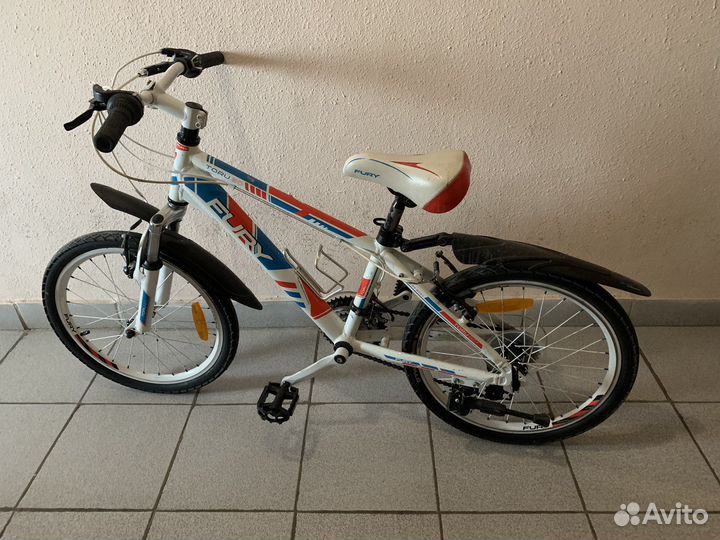 Велосипед детский fury tory колеса диаметра 20