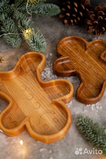 Тарелки из дерева