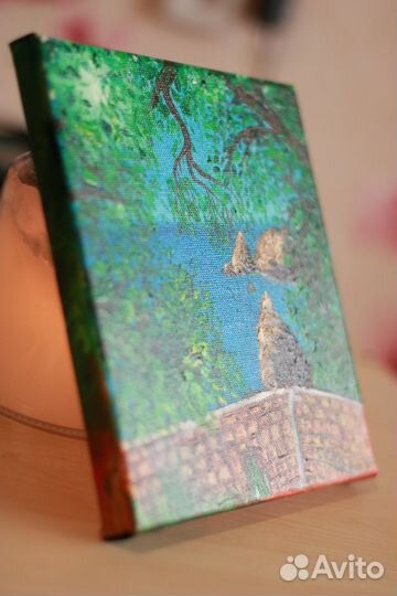 Картина маслом интерьерная