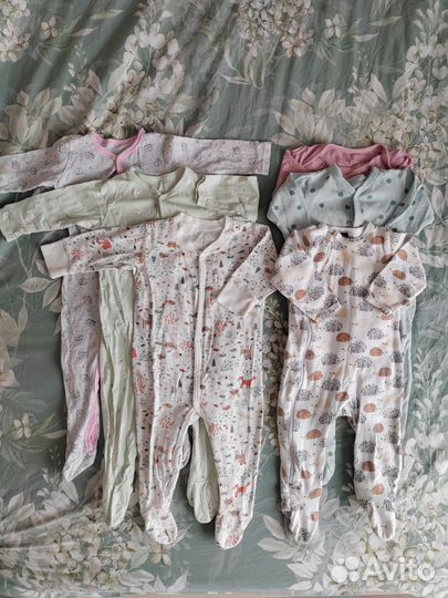 Детские вещи пакетом с 0 до 1года