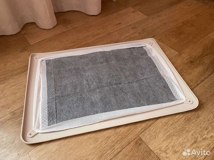 Туалет-коврик силиконовый для собак под пеленку