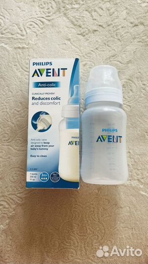 Бутылочка avent новая