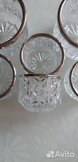 Хрусталь СССР винтаж вазочки графин стаканы