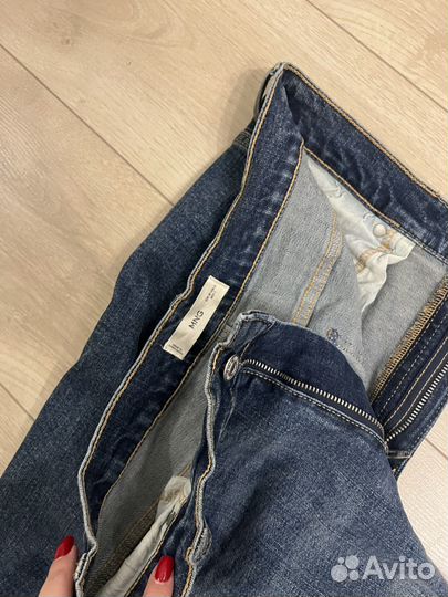 Джинсы mango клеш женские