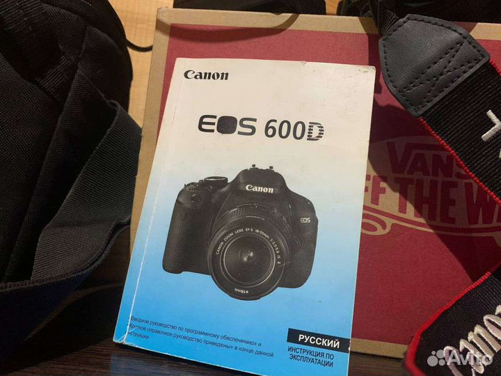 Фотоаппарат canon eos 600d