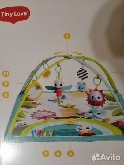 Развивающий коврик tiny love сказочный лес