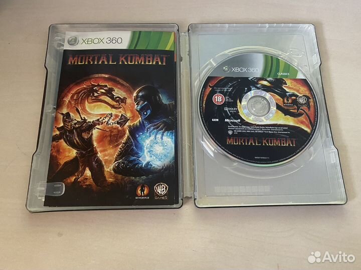 Mortal kombat steelbook