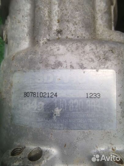 Компрессор кондиционера volkswagen polo mk3