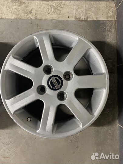 Диски R15 от nissan almera N16